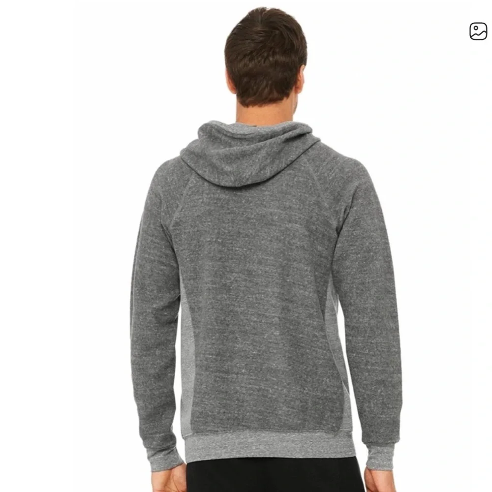 ALO Yoga Charcoal Hoodie for Men - Picture 3 of 6